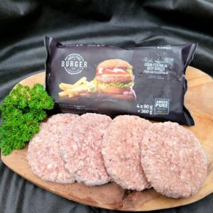 Angus burger 4 x 90 gram (vers ingevroren)