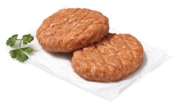 Kip burger ongepaneerd verpakt per 4 stuks