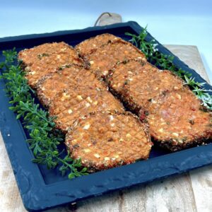 Jalapeno burgers verpakt per 4 stuks