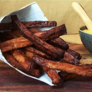 Kip frietjes gekruid (ongebakken) 500gr