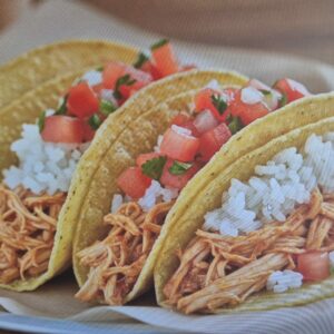 Pulled chicken taco