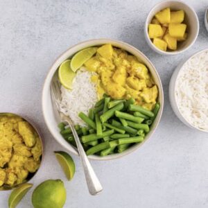 Ambachtelijke kip kerrie met ananas (kant en klaar) 1000gr